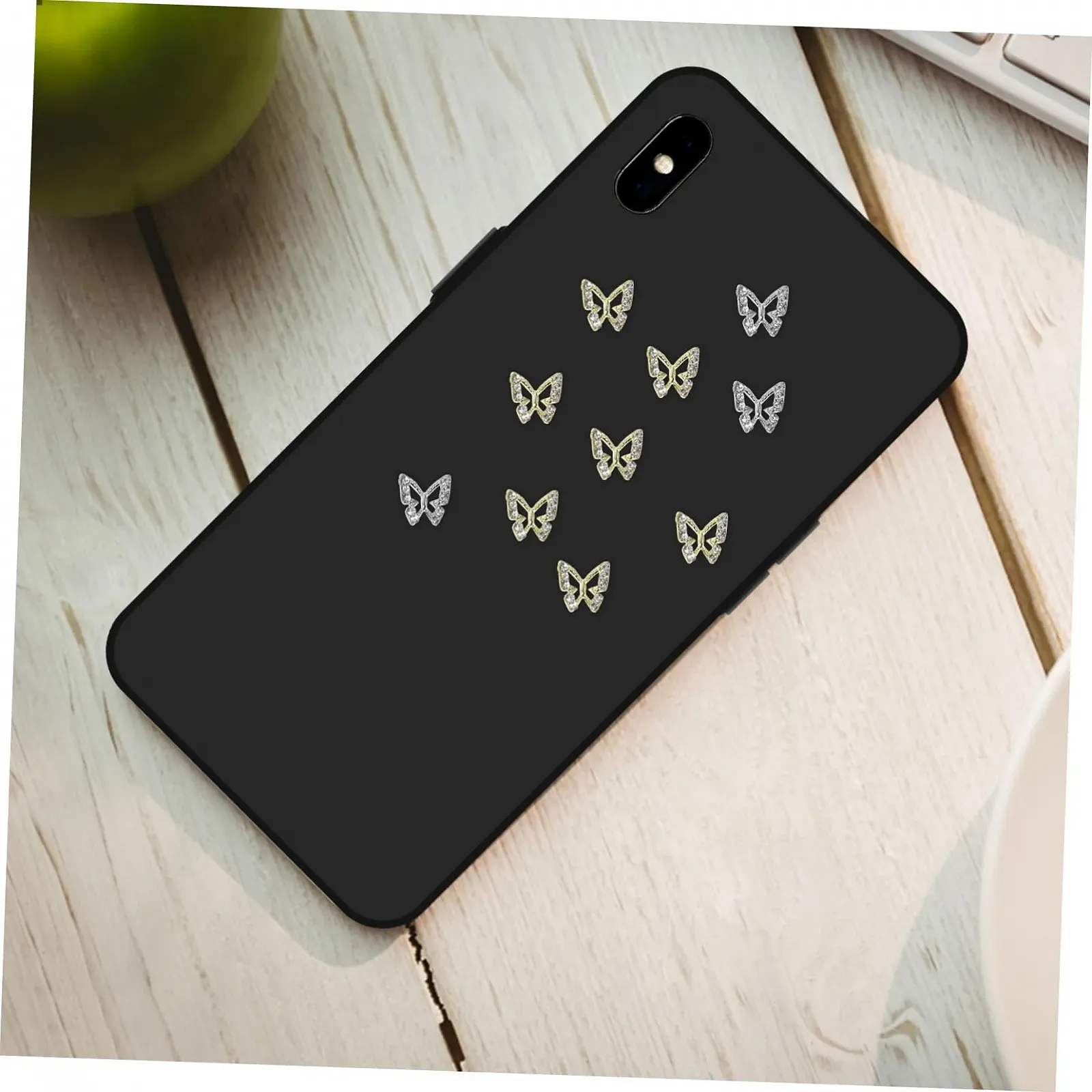 Підвіски для нігтів Метелики 3D MERRYHAPY, фото №8