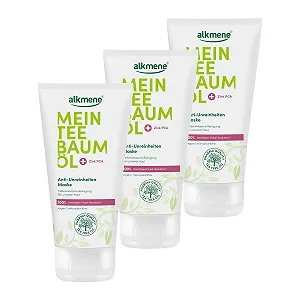 Маска Alkmene с маслом чайного дерева против прыщей, угрей и загрязнений, веганская, 75 мл - Фото 1