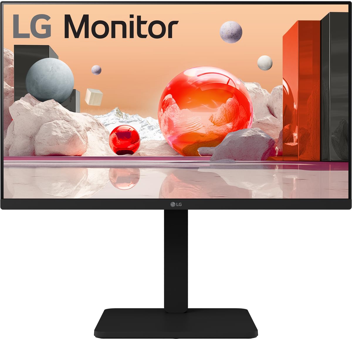 Комп'ютерний монітор LG 27BA450-B 68,6 см (27") 1920 x 1080 пікселів Full HD Чорний, фото №1