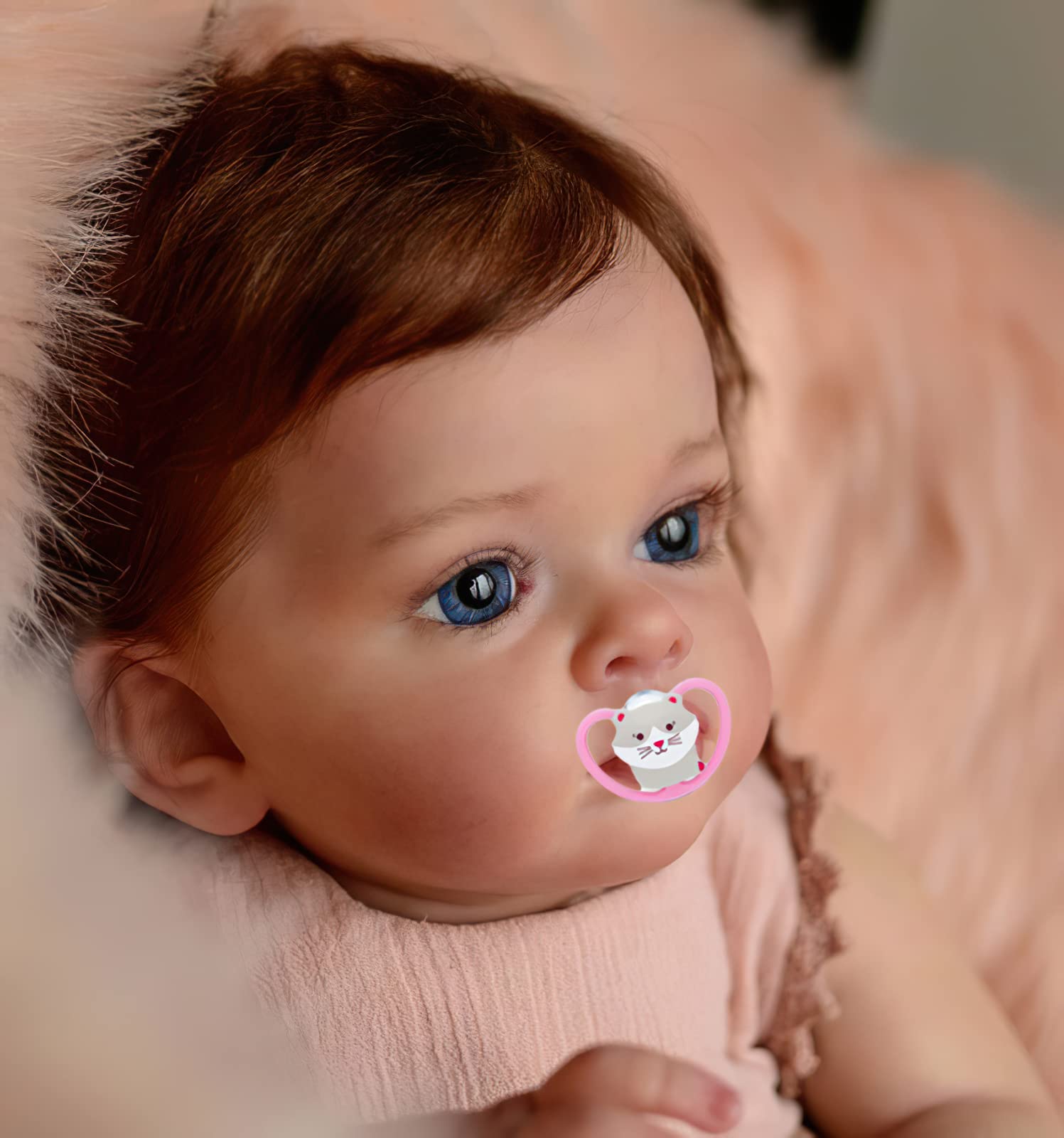 Кукла MineeQu 60 см Lifelike Giant Baby Size Silicone Vinyl Reborn Baby мягкое тело для девочек, фото №6