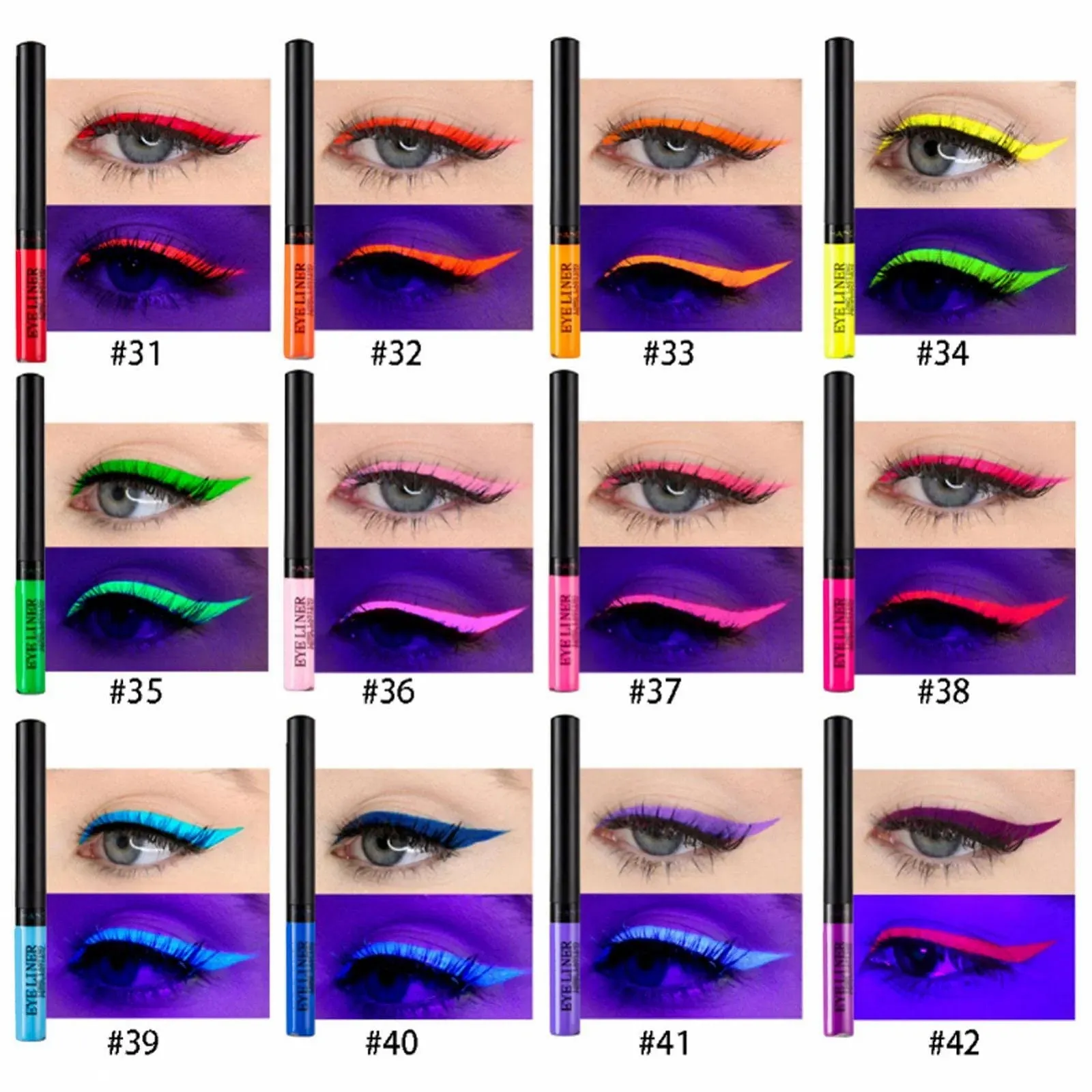 Підводка для очей Рідка Матова Водостійка, фото №2 Підводка для очей Рідка Матова Водостійка, фото №2