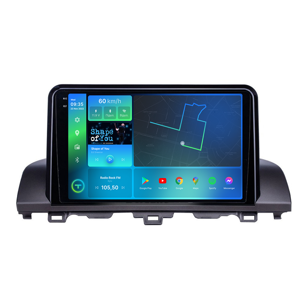 Штатная магнитола Torssen 2K Honda Accord 10 2018 F10432 4G Carplay DSP 4/32Gb QLed, фото №1
