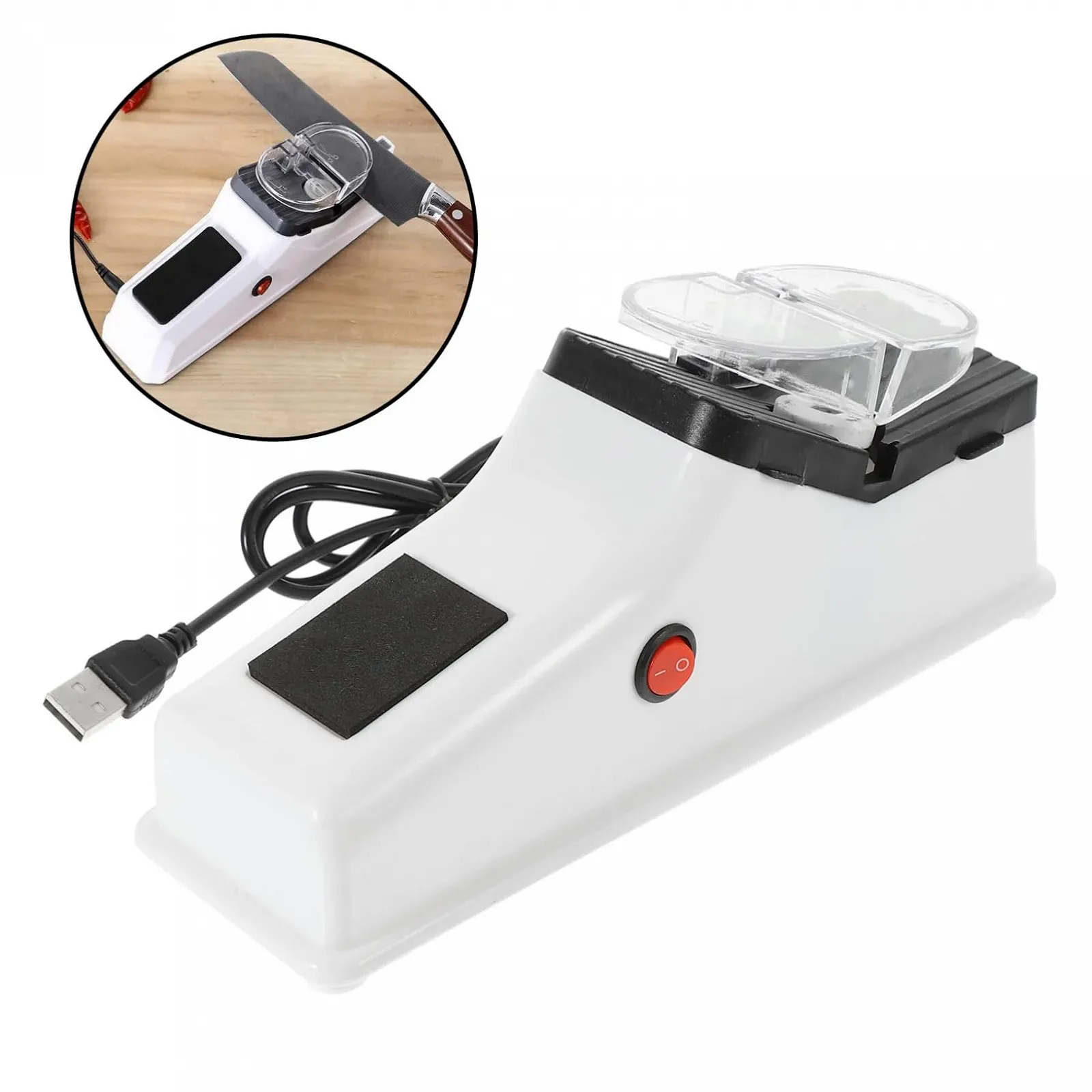 Електричне точило для ножів IMIKEYA USB Charging Портативне Компактне, фото №3