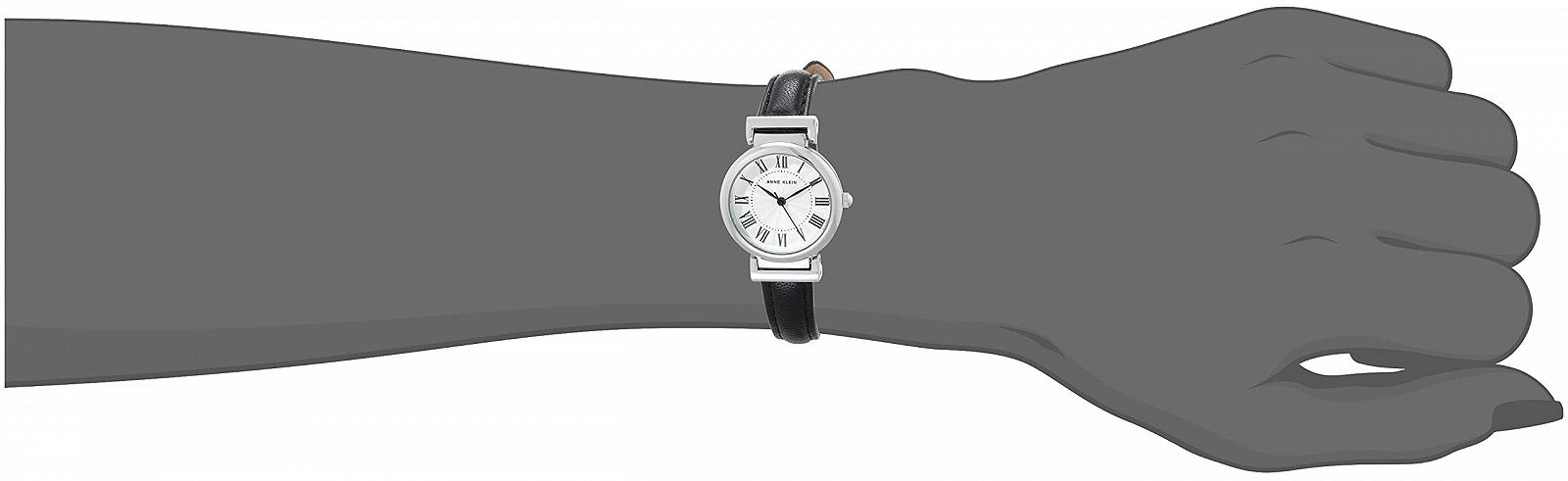 Жіночий годинник зі шкіряним ремінцем Anne Klein, фото №5