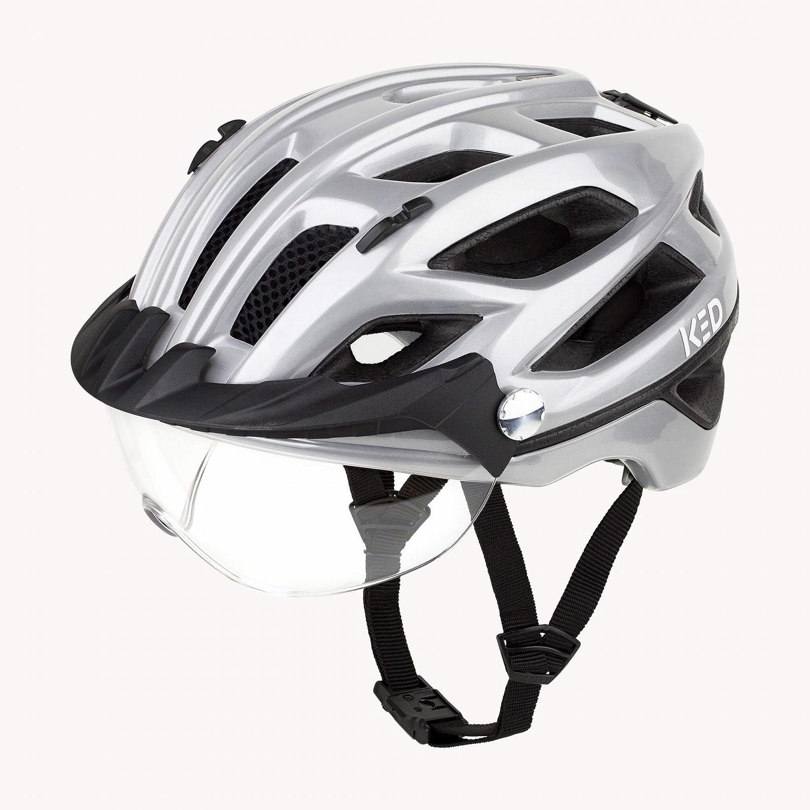 Велосипедний шолом Offroad KED Covis Lite K-Star Pure, 55-61 (L), захист від комах, регулювання довжини ремінця Quickstop, застібка ремінця FIDLOCK, технологія MaxShell, фото №1