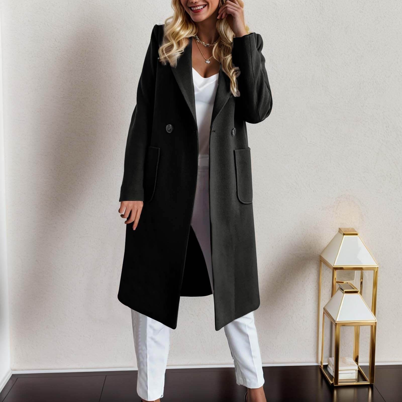 Вовняне пальто Жіноче, фото №2