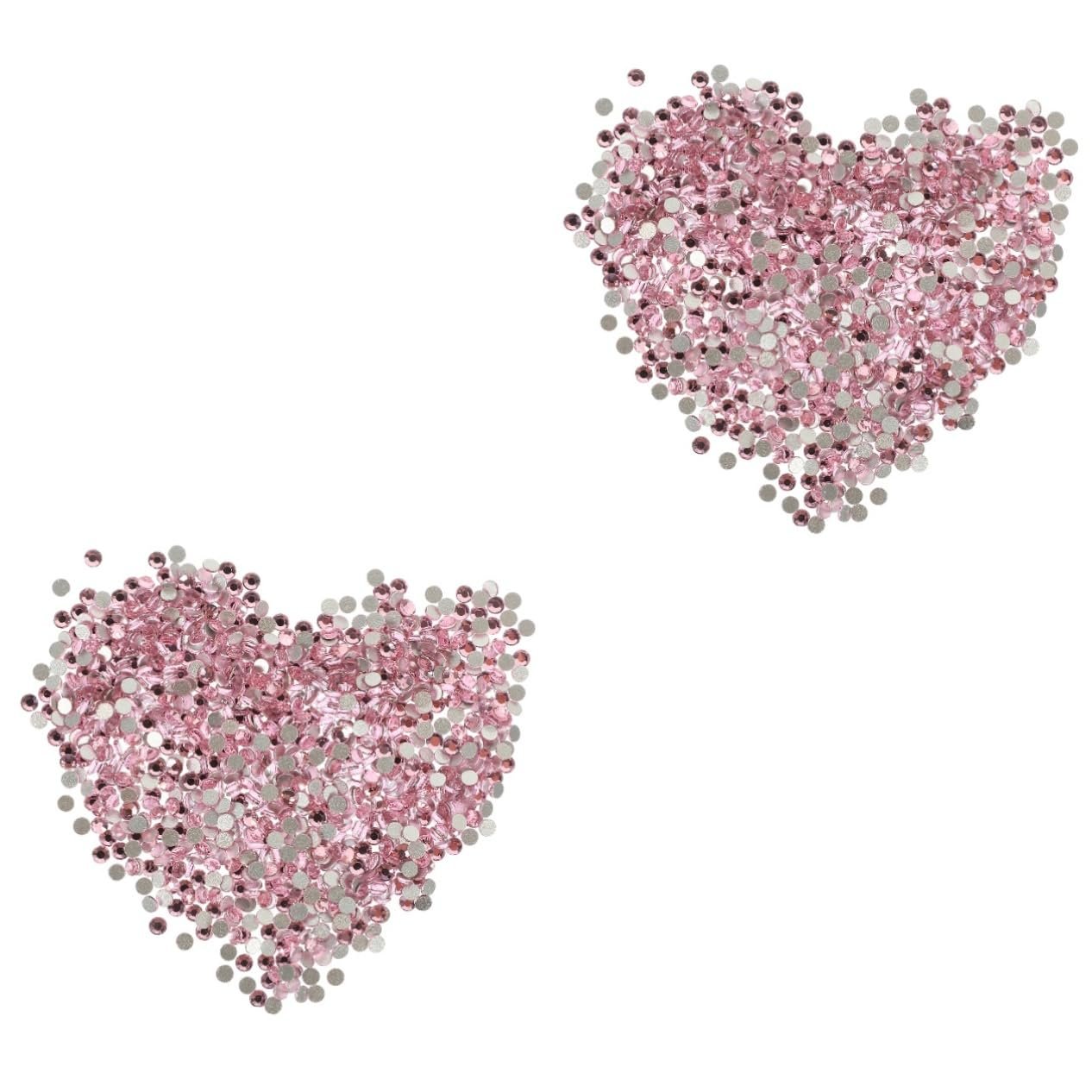 Стрази для нігтів Healeved плоскі, пастельні кольори, фото №1