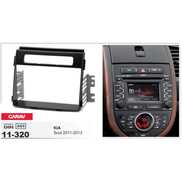 Переходная рамка CARAV KIA Soul (11-320), фото №4