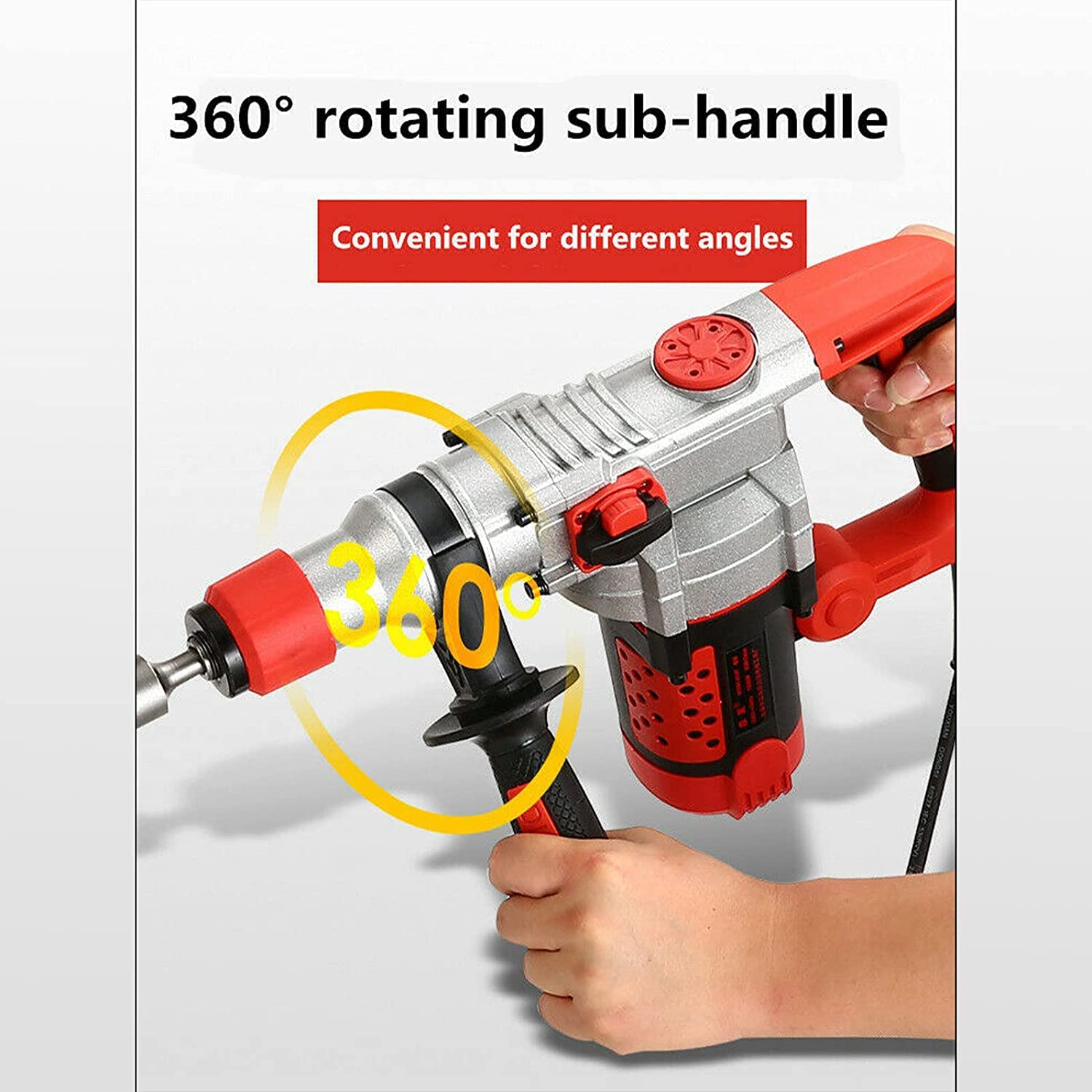 Дрель Frederimo Hammer 2200 Вт 50 Гц 0-930 об/мин с кейсом, фото №6 Дрель Frederimo Hammer 2200 Вт 50 Гц 0-930 об/мин с кейсом, фото №6