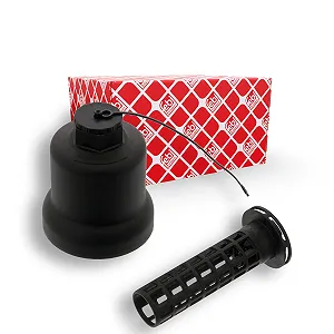 Кришка корпусу масляного фільтра FEBI BILSTEIN 49633 febi Plus для AUDI SEAT SKODA VW - Фото 1