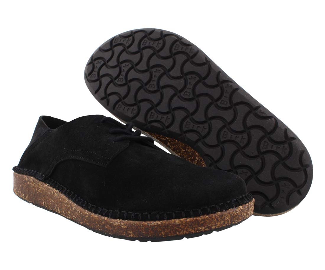Кросівки BIRKENSTOCK Gary Замшеві Чорний, фото №2