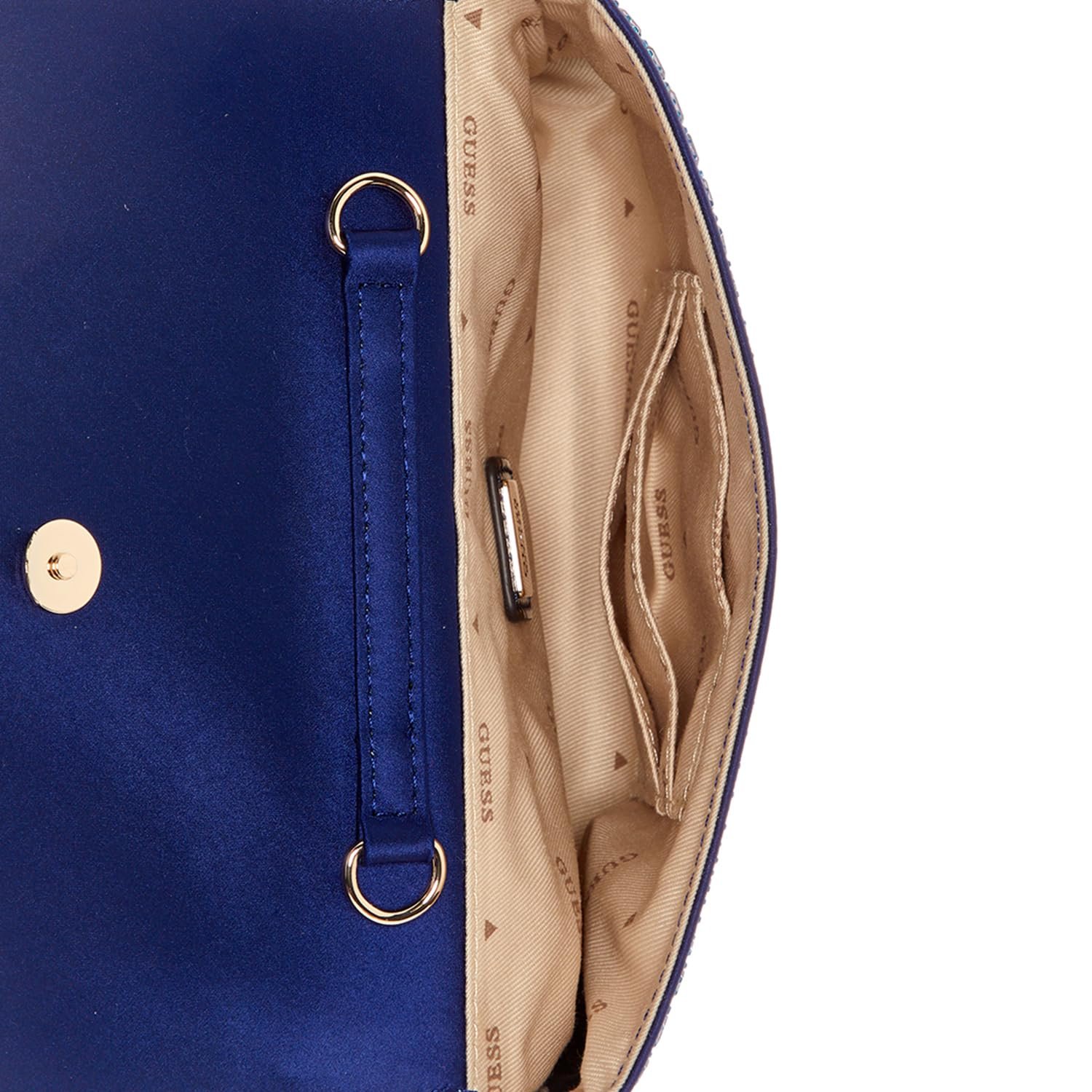 Женский клатч GUESS Zalina Mini Pouch Sapphire, фото №2