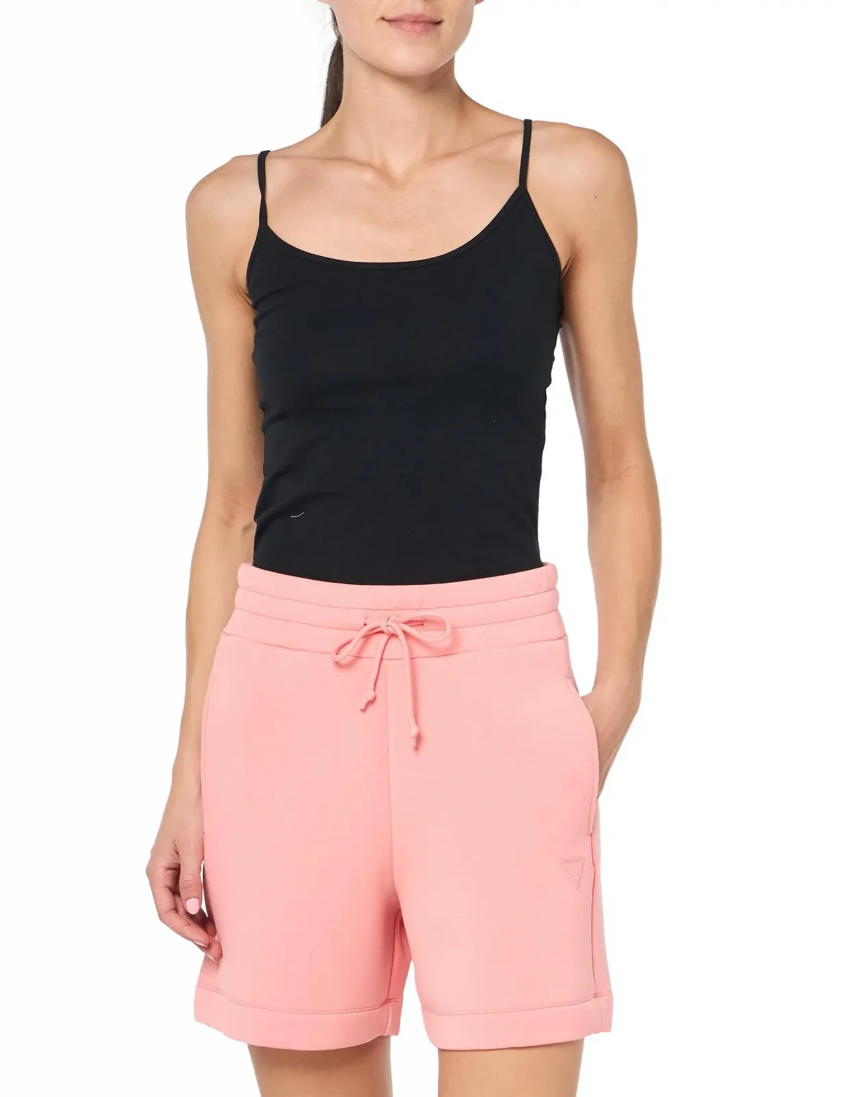 Шорти GUESS Elly Tropic Coral Multi, малий розмір, фото №1