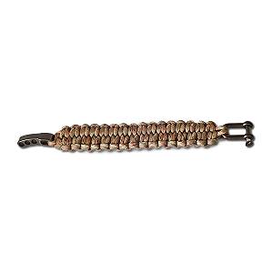 Браслет Paracord Life is simple Рятувальний канат Fire Brigade Бежево-жовтий - Фото 1