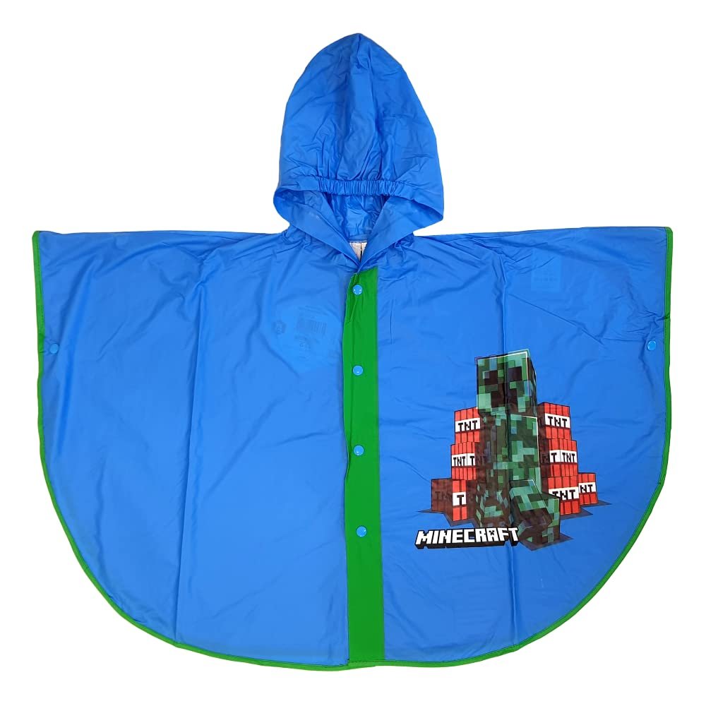 Дитячий дощовик CARTOON Minecraft Водонепроникний Вітрозахисний ПВХ, фото №1 Дитячий дощовик CARTOON Minecraft Водонепроникний Вітрозахисний ПВХ, фото №1
