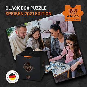 Пазлы Black Box MiSu Games Food Edition 2021 Сюрприз без шаблона 1000 элементов Черный synthetic.ua - Фото 1
