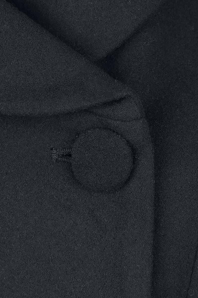 Пальто Gothicana by EMP Двубортное Черный, фото №3