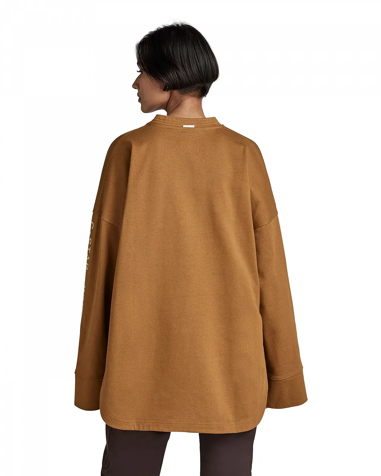 Женский свитшот G-STAR Oversized с графикой на рукавах, фото №2