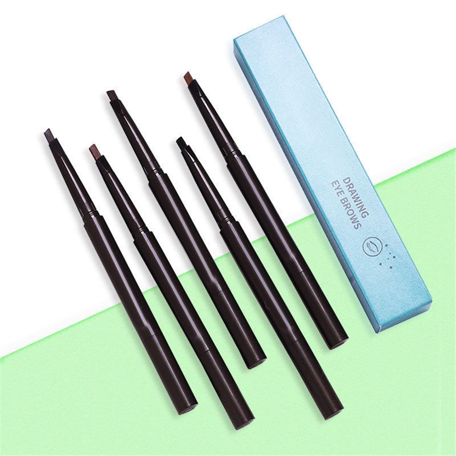 Пензлик Colour Водостійкий Олівець для брів Ultra Fine Mechanical Pencil Чорний (D One Size), фото №3