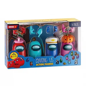 Набір фігурок Among Us Series 2 4 шт 11 см synthetic.ua - Фото 1