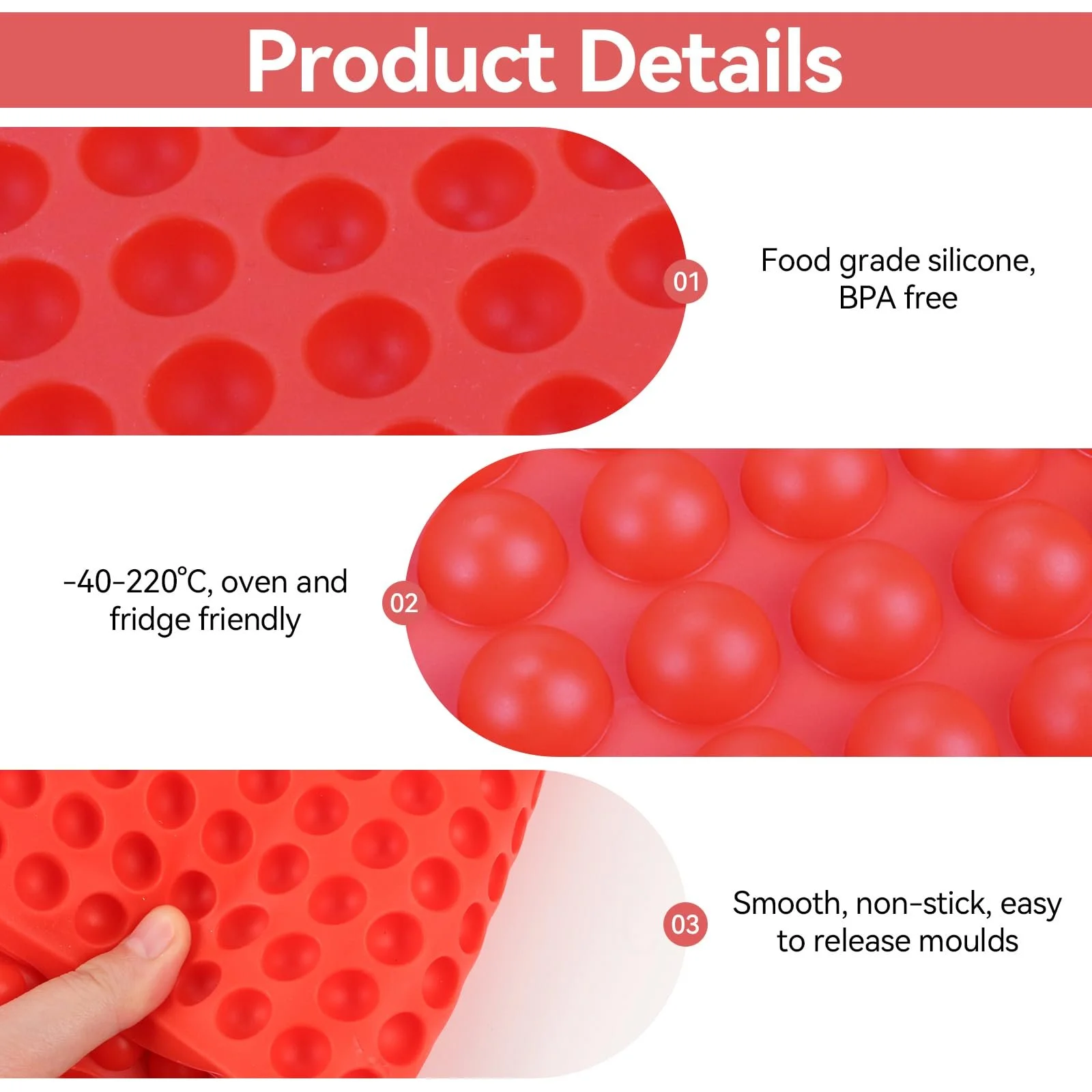 Форма для випікання 2 шт. 468 Grid Silicone BPA-Free Non-Stick 40 x 28 см, фото №3 Форма для випікання 2 шт. 468 Grid Silicone BPA-Free Non-Stick 40 x 28 см, фото №3
