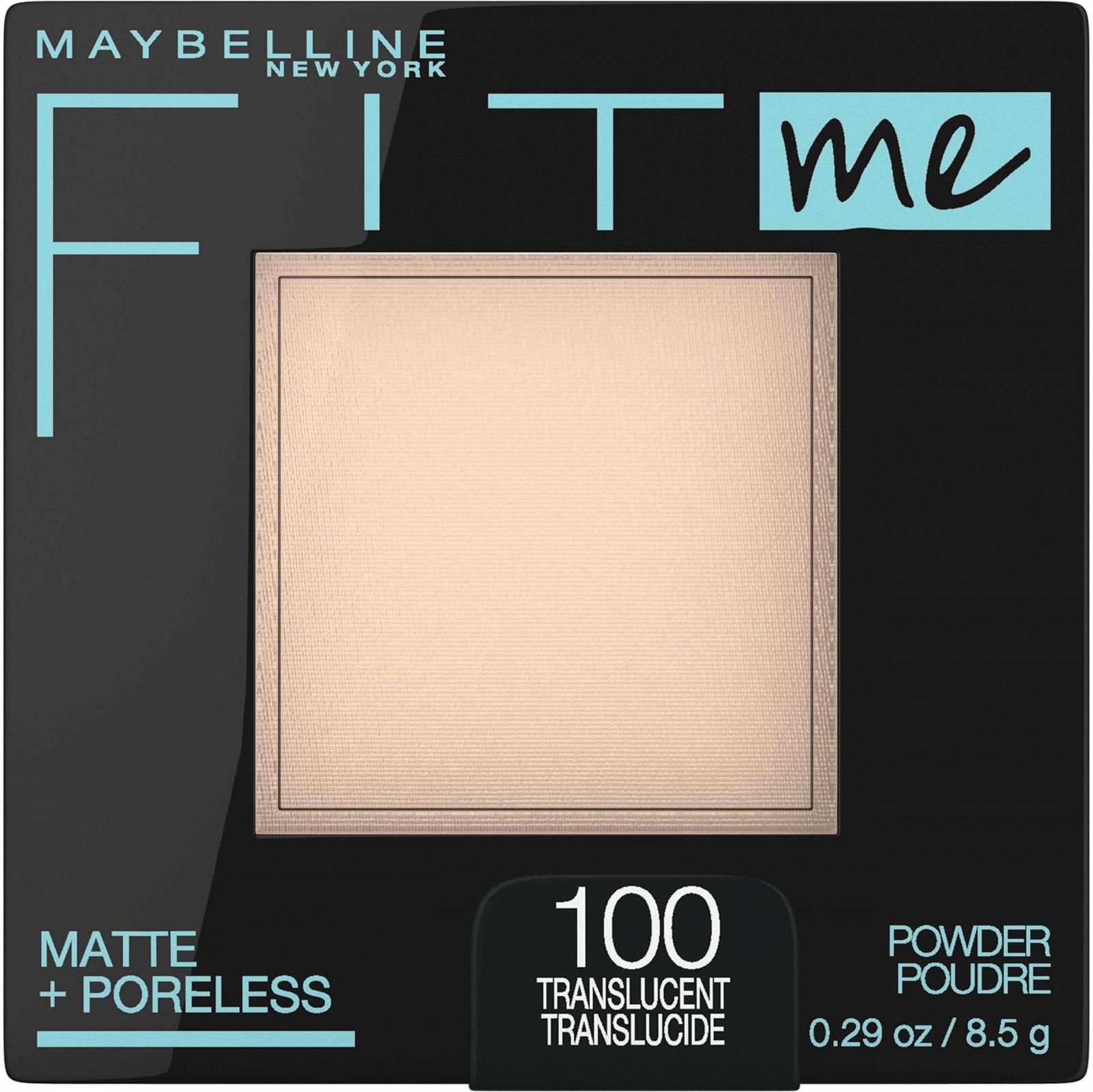 Пудра Maybelline Fit Me Matte + Poreless - Translucent 100, фото №1