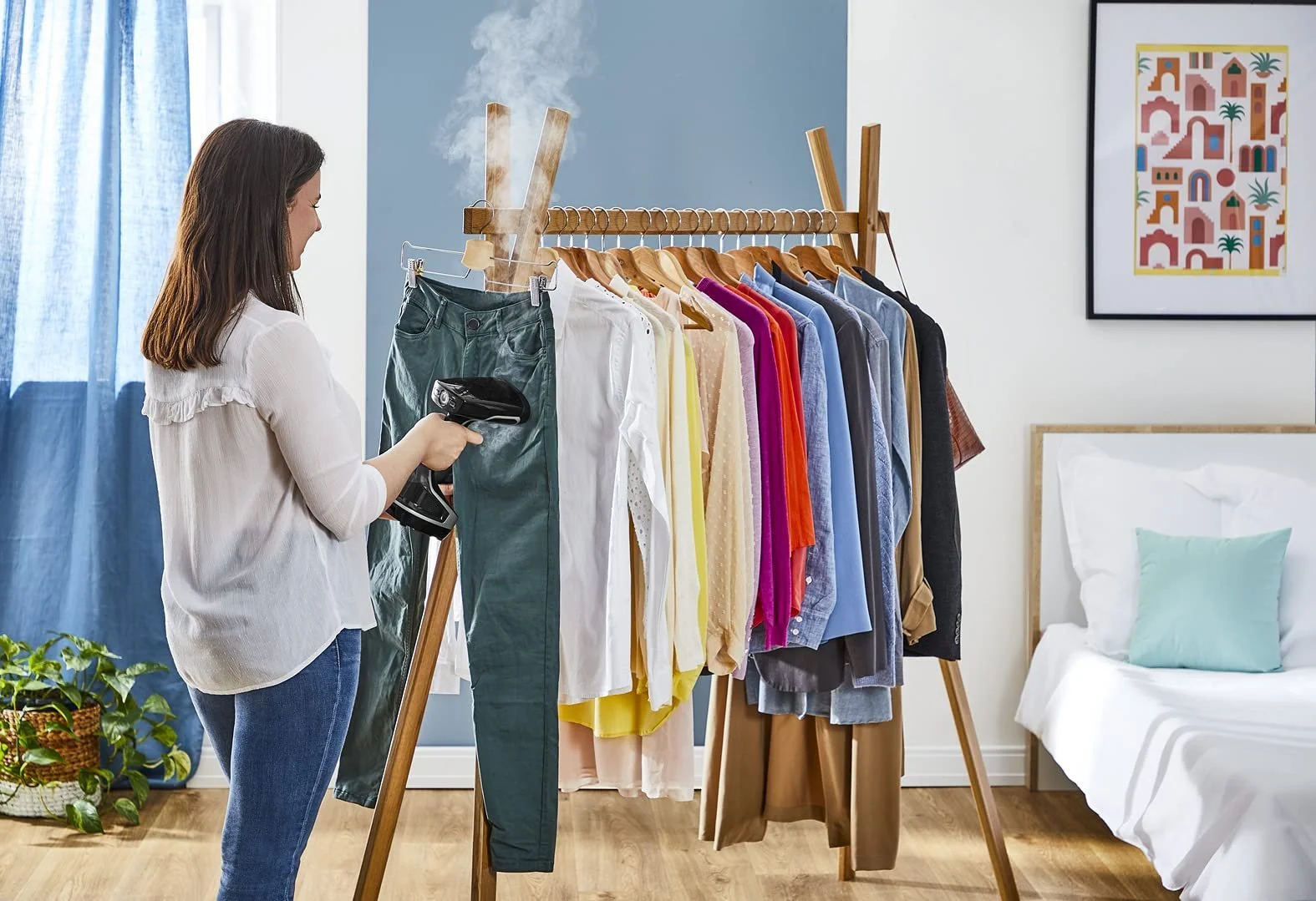 Портативная паровая щетка Calor Access Steam Force DT8230C0, фото №5