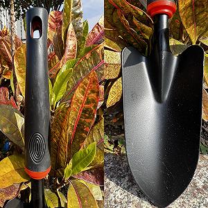 Лопатка Садовая из нержавеющей стали Малая, 33 см x 8,5 см synthetic.ua - Фото 1