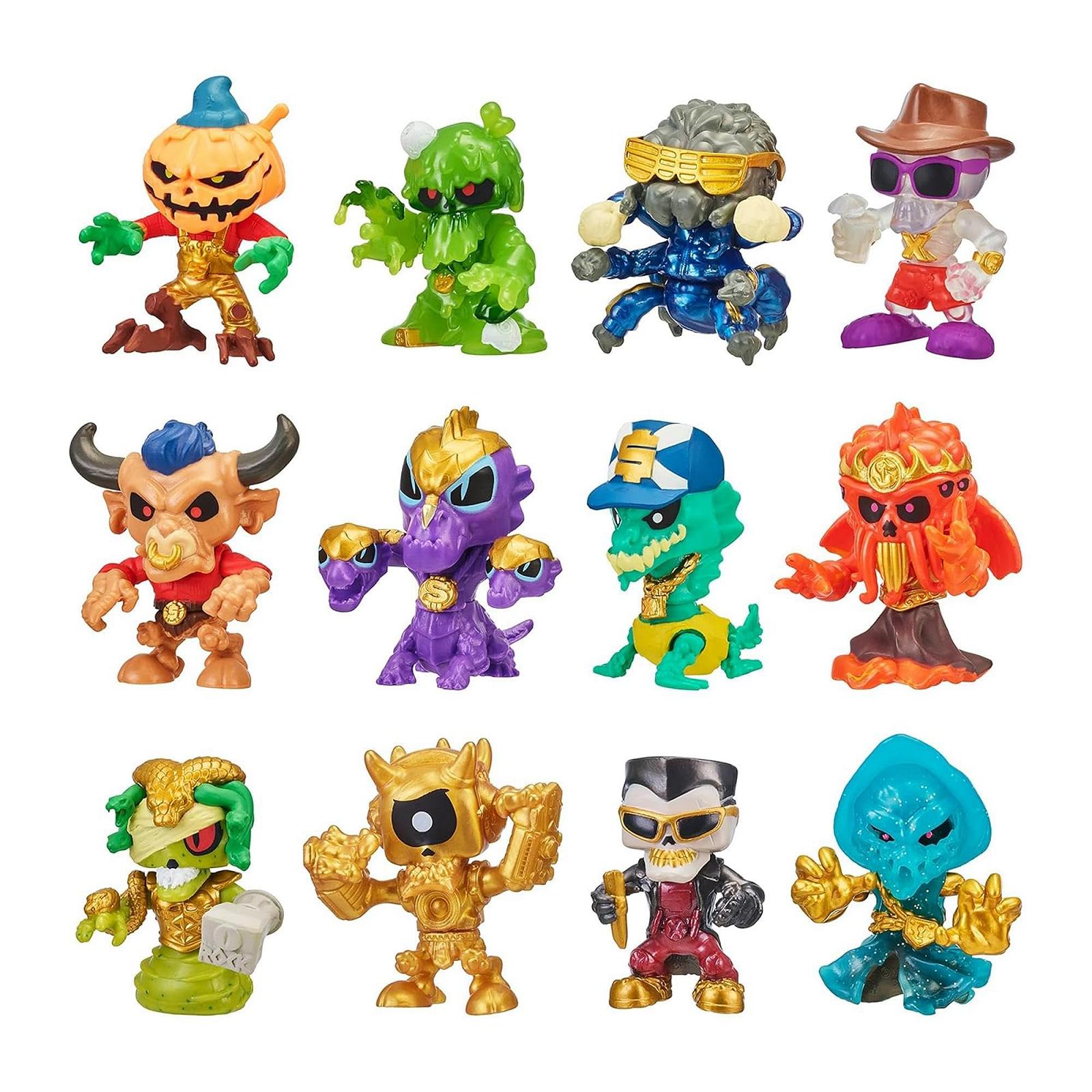 Фигурка Treasure X Monster Gold Mini Monsters с паутинной грязью, фото №2