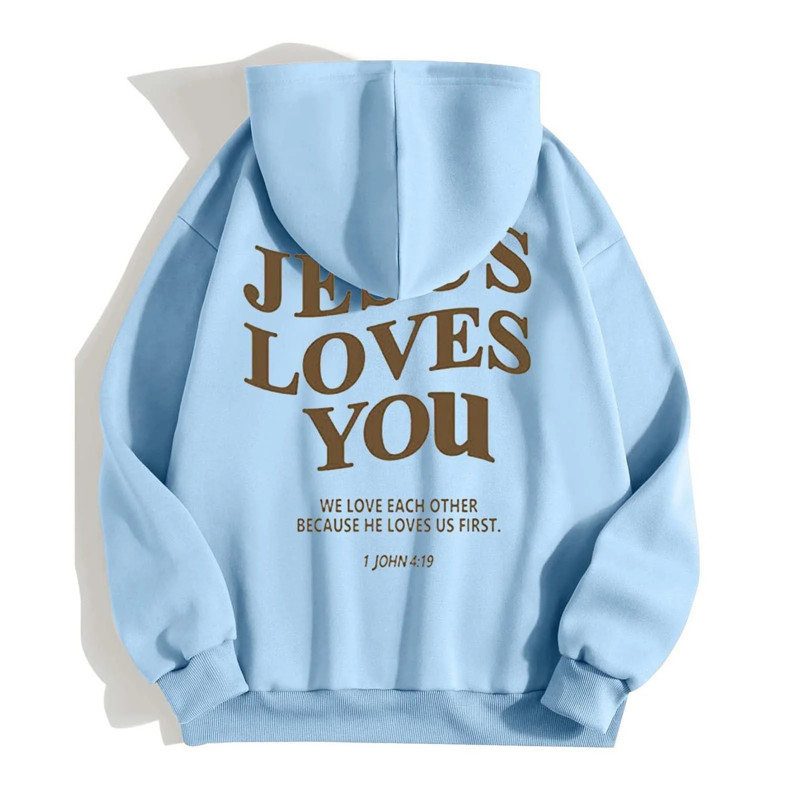 Женские худи оверсайз Пуловер с капюшоном Милые худи Мужские и y2k Куртка на молнии Повседневная толстовка с капюшоном Свободная куртка с длинными рукавами Идеально подходит для города Спорта Природы, фото №4