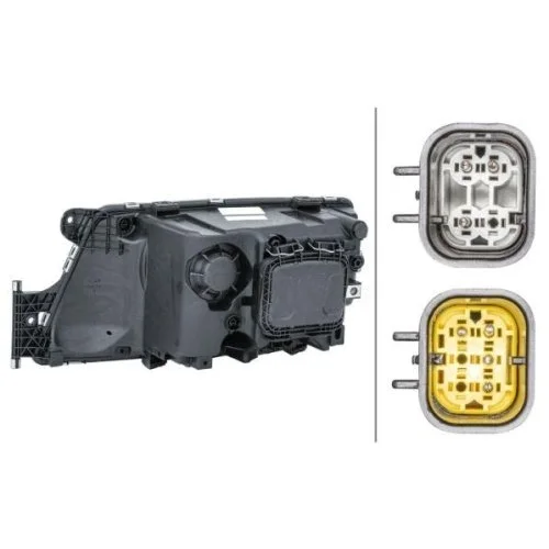 Фара HELLA 1EH 354 987-041 для MAN права, фото №2