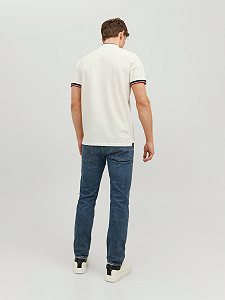 Рубашка-поло Jack&Jones JPRBLUWIN MAO POLO SS 12171658 Белый L synthetic.ua - Фото 1