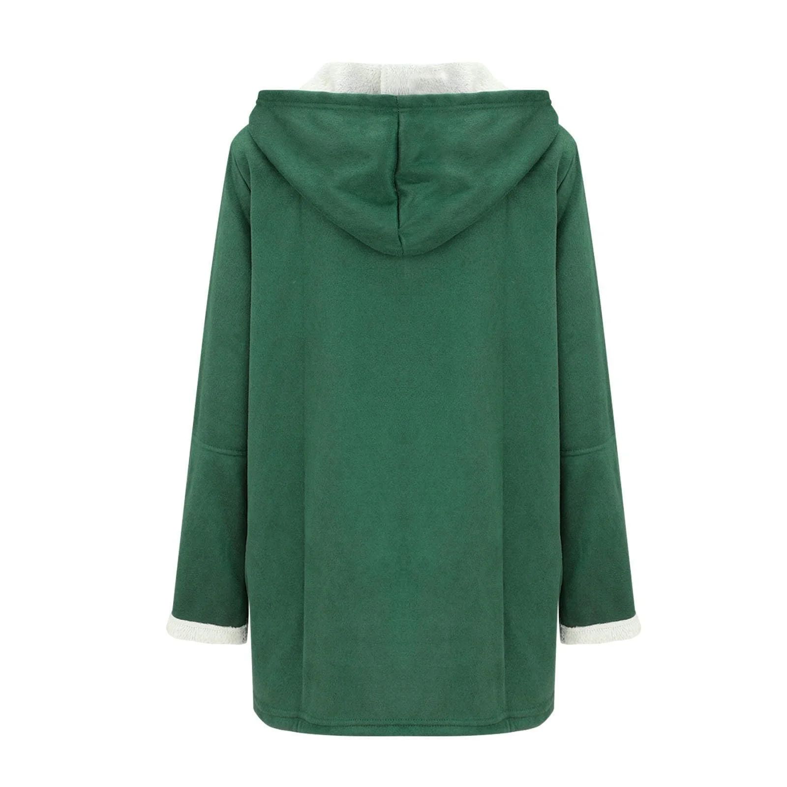 Куртка hehiy зимова стьобана з капюшоном зі штучного хутра, фото №3