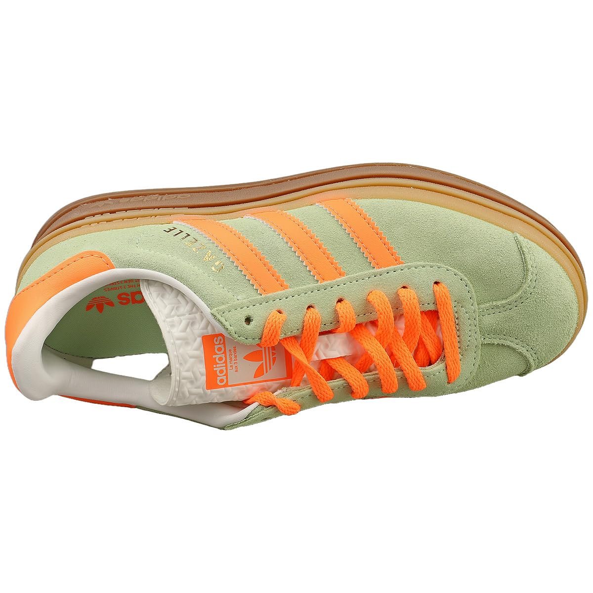 Кроссовки Adidas Gazelle Bold Женские - 40, Розовый Зеленый, фото №6