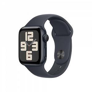 Смарт-годинник Apple Watch SE (2nd Generation) GPS 40 мм алюмінієвий корпус Midnight та спортивний ремінець Midnight (M/L) - Фото 1
