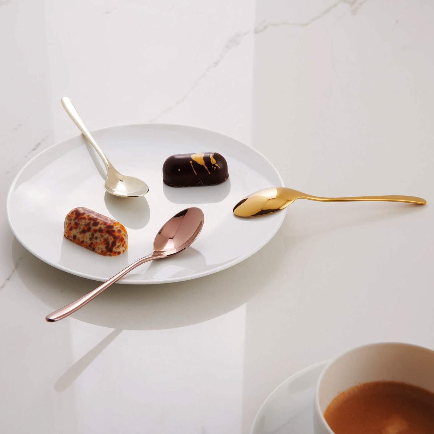 Ложки для эспрессо/ложка для мокко Rosenthal Sambonet Taste Multicoloured Нержавеющая сталь (набор 6 шт), фото №5 Ложки для эспрессо/ложка для мокко Rosenthal Sambonet Taste Multicoloured Нержавеющая сталь (набор 6 шт), фото №5