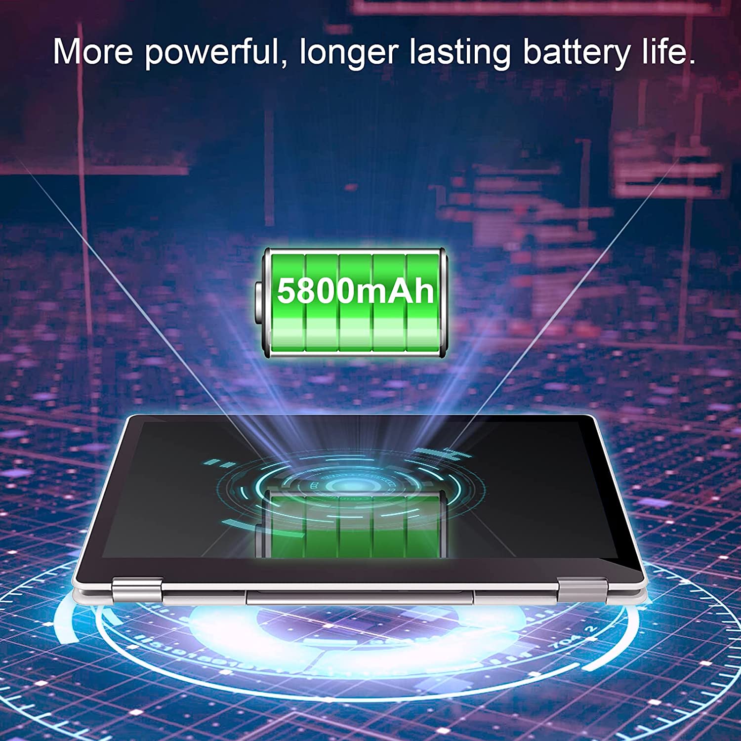 Ноутбук 13.3" AWOW VT13 Intel Pentium J4205 RAM 6GB SSD 512GB Windows 11 (UKR), фото №8