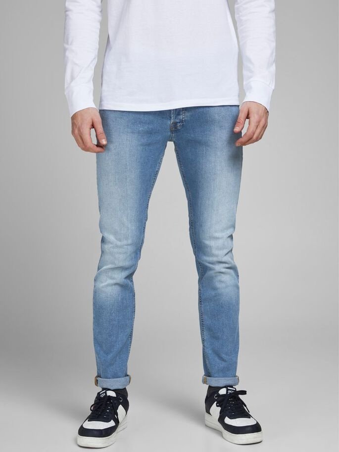Джинси JJIGLENN JJORIGINAL N 12182966 Blue Denim  Jack&Jones Блакитний M, фото №2