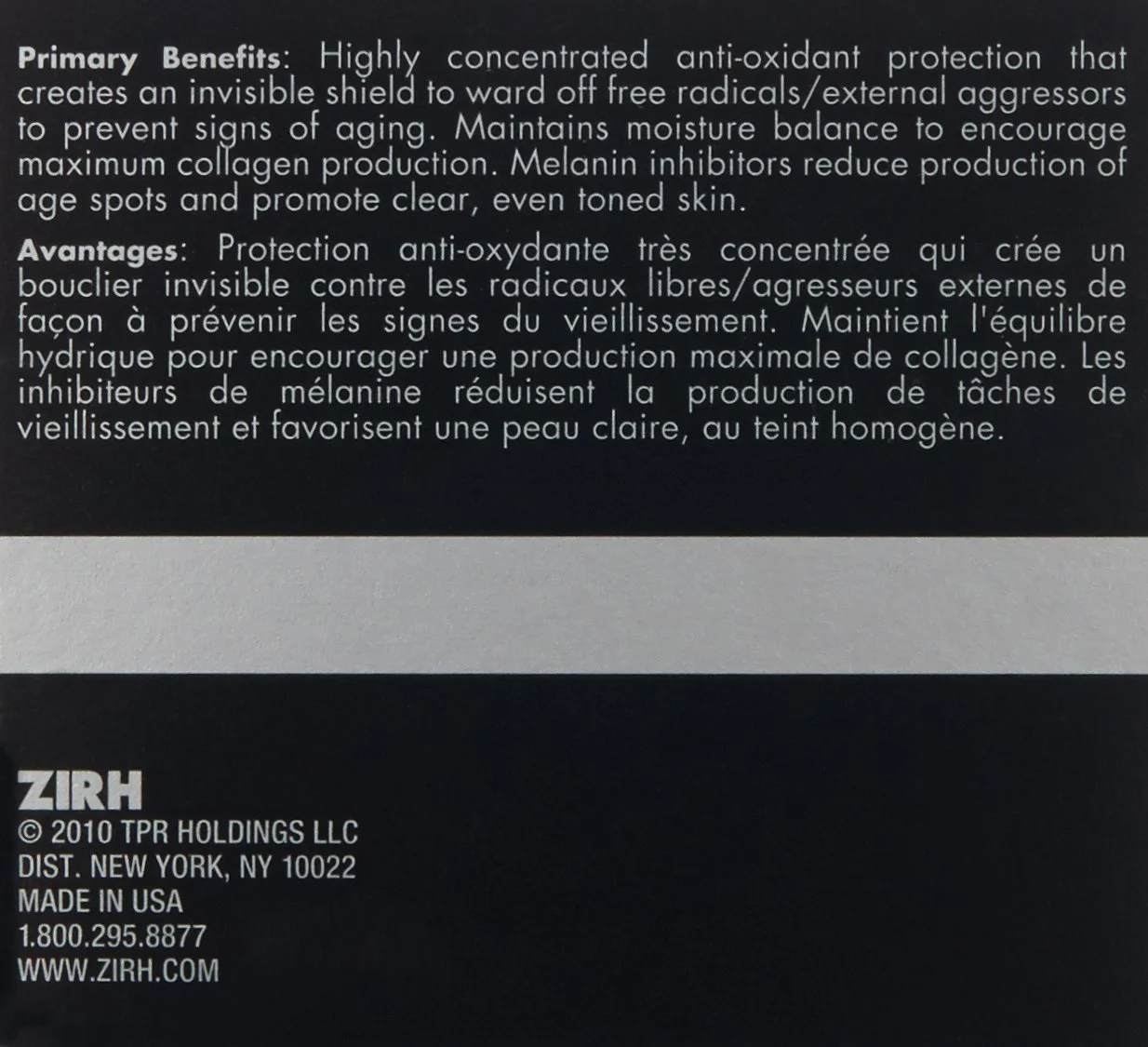 Крем для обличчя Zirh Age Defense Environmental Response Cream 50 мл, фото №3 Крем для обличчя Zirh Age Defense Environmental Response Cream 50 мл, фото №3