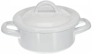 Купить Мини-кастрюля ibili 902712 прямая 12 см стальная белая - Фото 1 Мини-кастрюля ibili 902712 прямая 12 см стальная белая - Фото 1