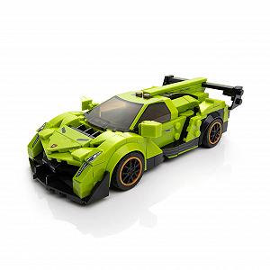 Набір Block Builder Lambo Racing Car Building Blocks 348 Pieces synthetic.ua - Фото 1