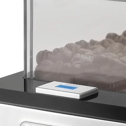 Кофемолка DeLonghi KG 79 Professional, пластиковый корпус, до 12 чашек, серебристый, фото №5