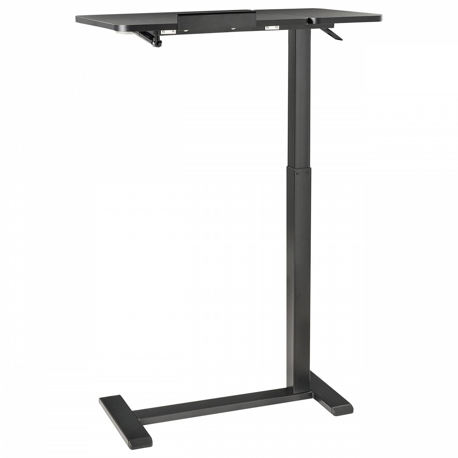 Столик для ноутбука Beliani Schola Регулируемый по высоте 70 x 40 см Черный, фото №5
