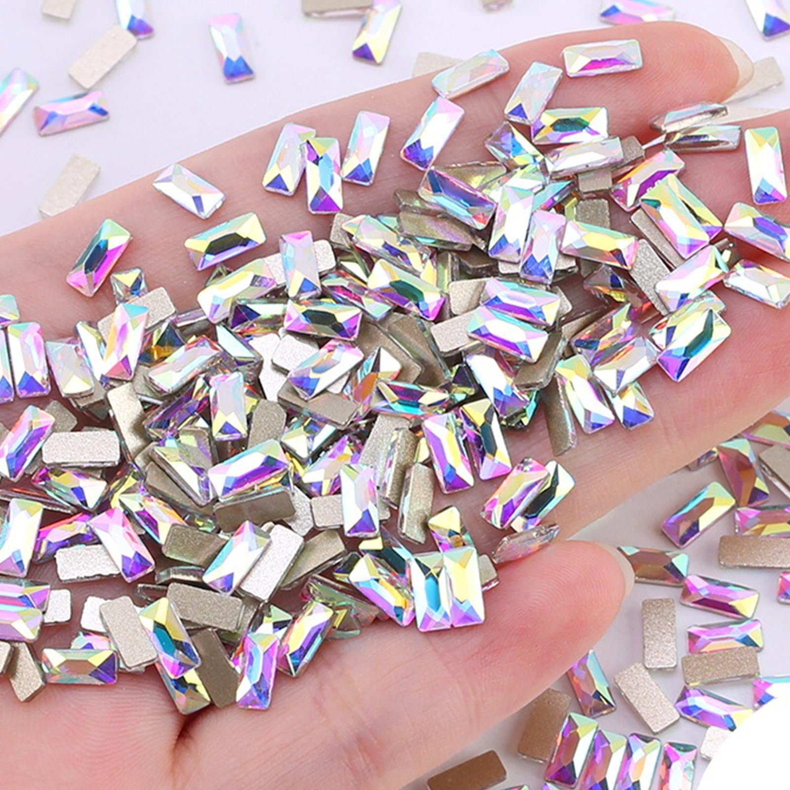 Стразы для ногтей смешанной формы 100 штук, стеклянные стразы с плоской задней частью для рукоделия, красно-чёрные, фото №5 Стразы для ногтей смешанной формы 100 штук, стеклянные стразы с плоской задней частью для рукоделия, красно-чёрные, фото №5