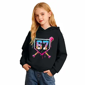 Пуловер для мальчиков с принтом 67, зимний, для подростков, цвет - отсутствует - Фото 1