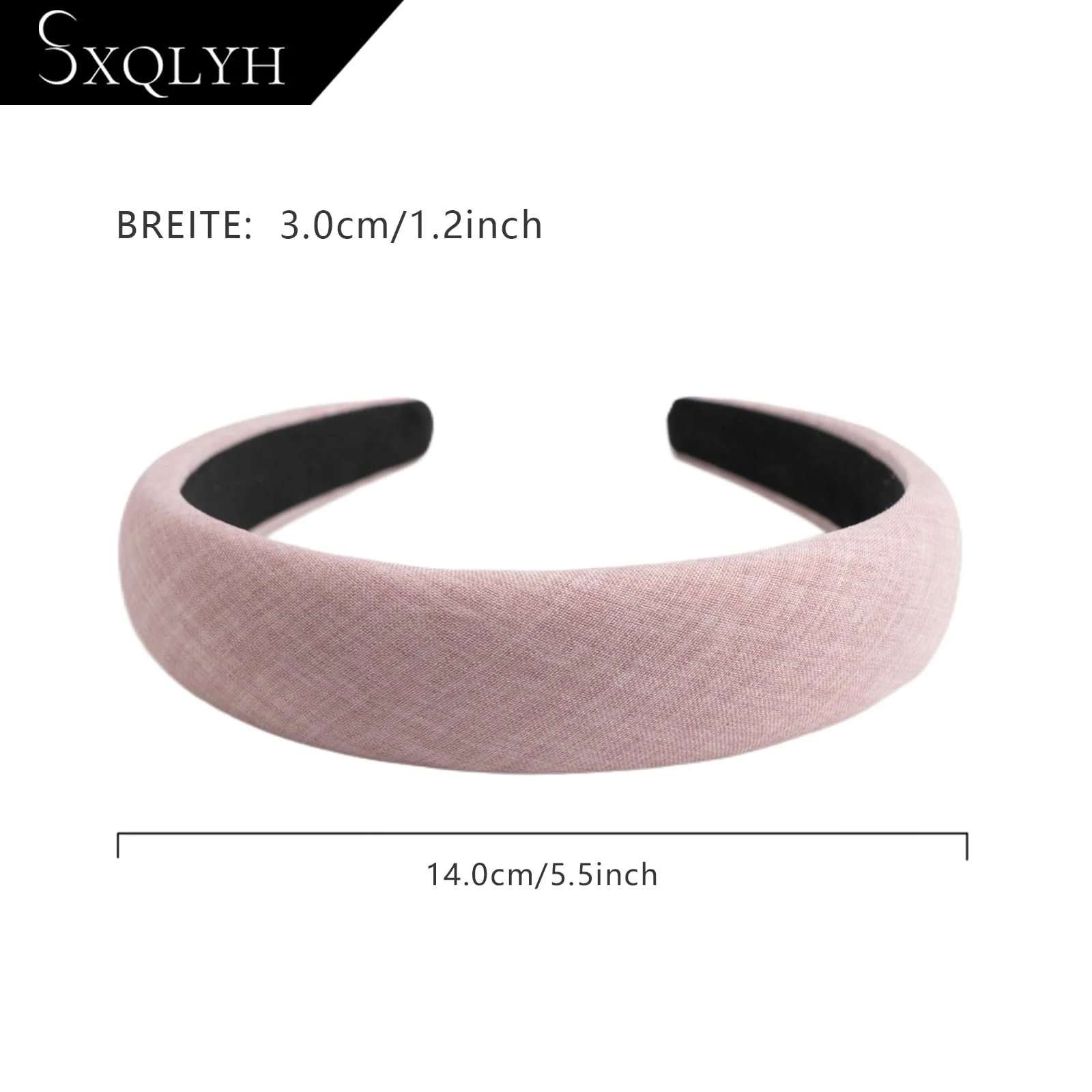 Обруч М'який Обруч для Волосся Рожевий, фото №4