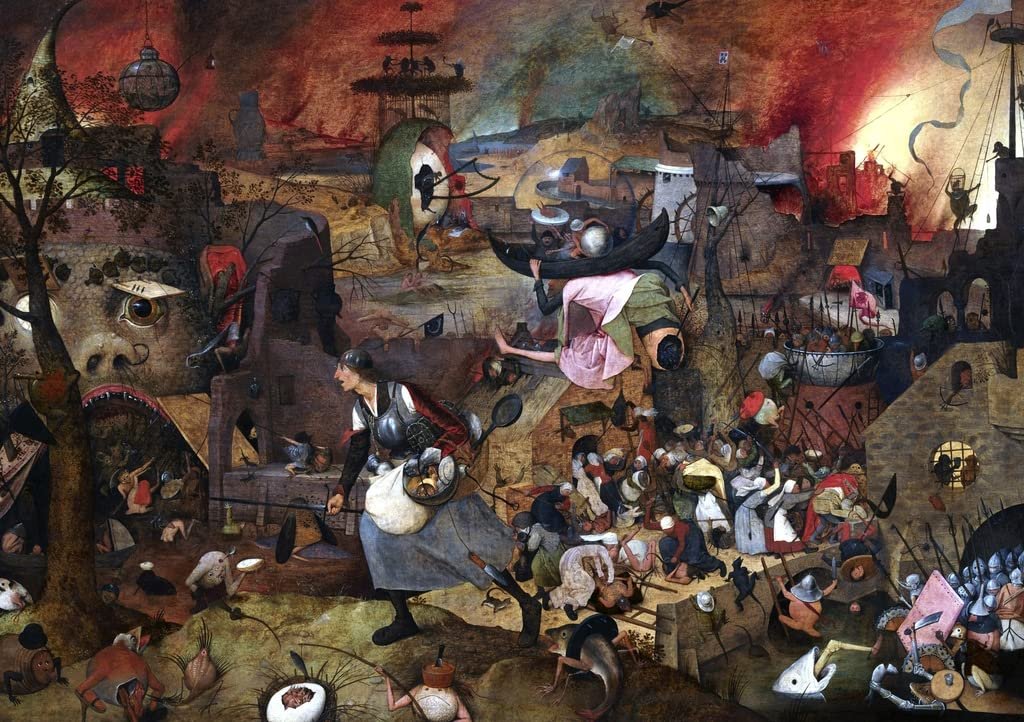 Пазл Lais Puzzle Питер Брейгель Старший Безумная Грета 1000 элементов, фото №3