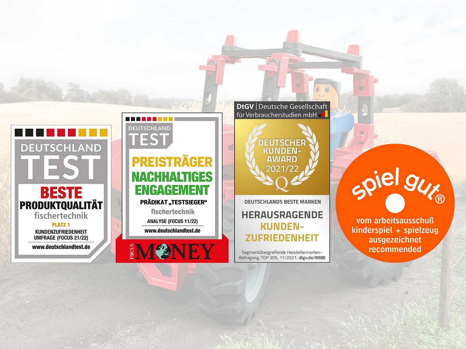 Конструктор Fischer Technik 544617 Тракторы, фото №5