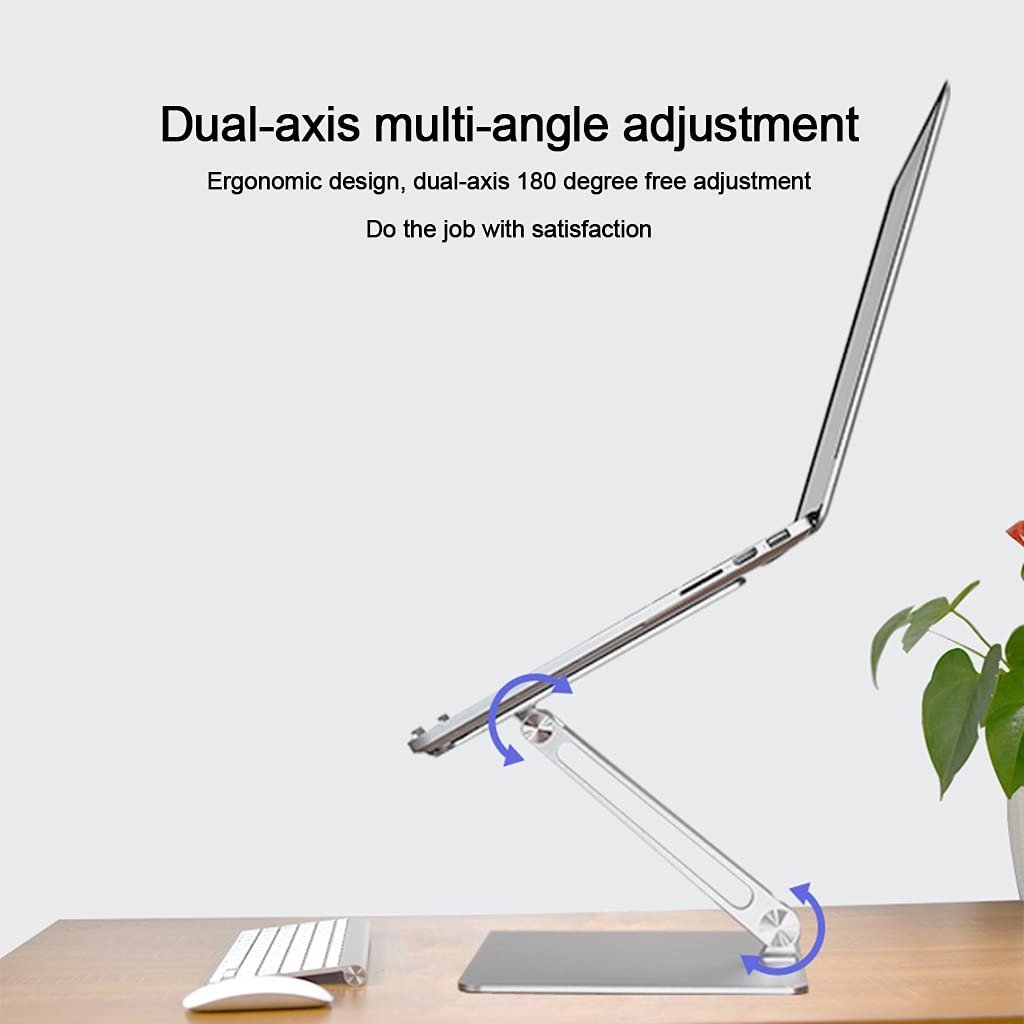 Подставка для ноутбука Регулируемая Алюминиевый сплав Свободный подъем для ПК Планшетов 7-17 дюймов, фото №5