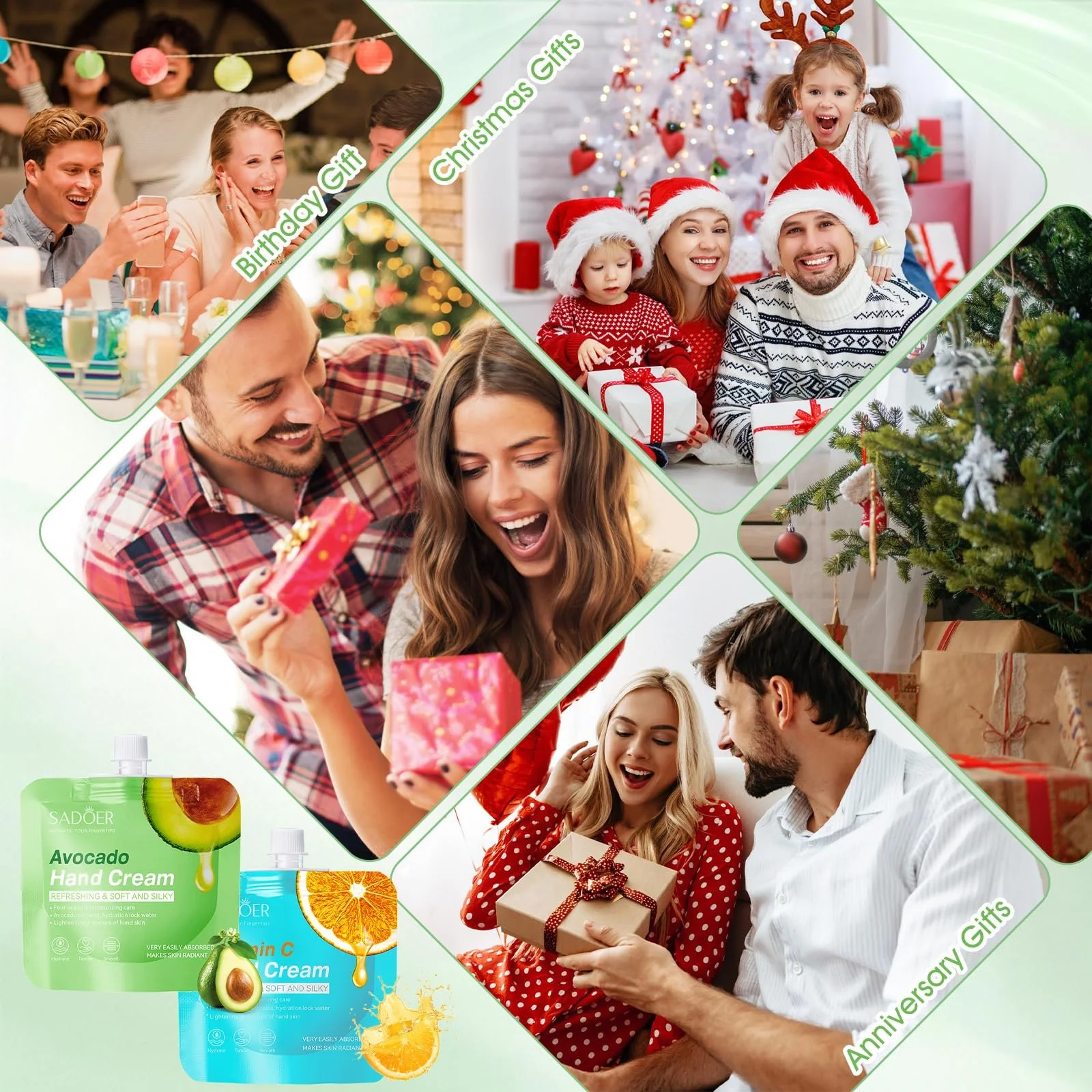 Крем для рук Набір міні-кремів для рук Подарунковий набір 8 шт, фото №7